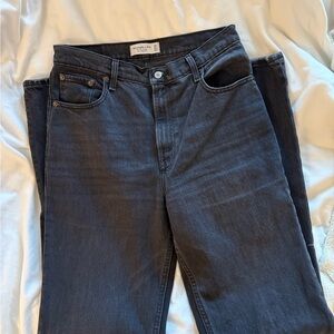 Abercrombie 90’s straight ultra high rise